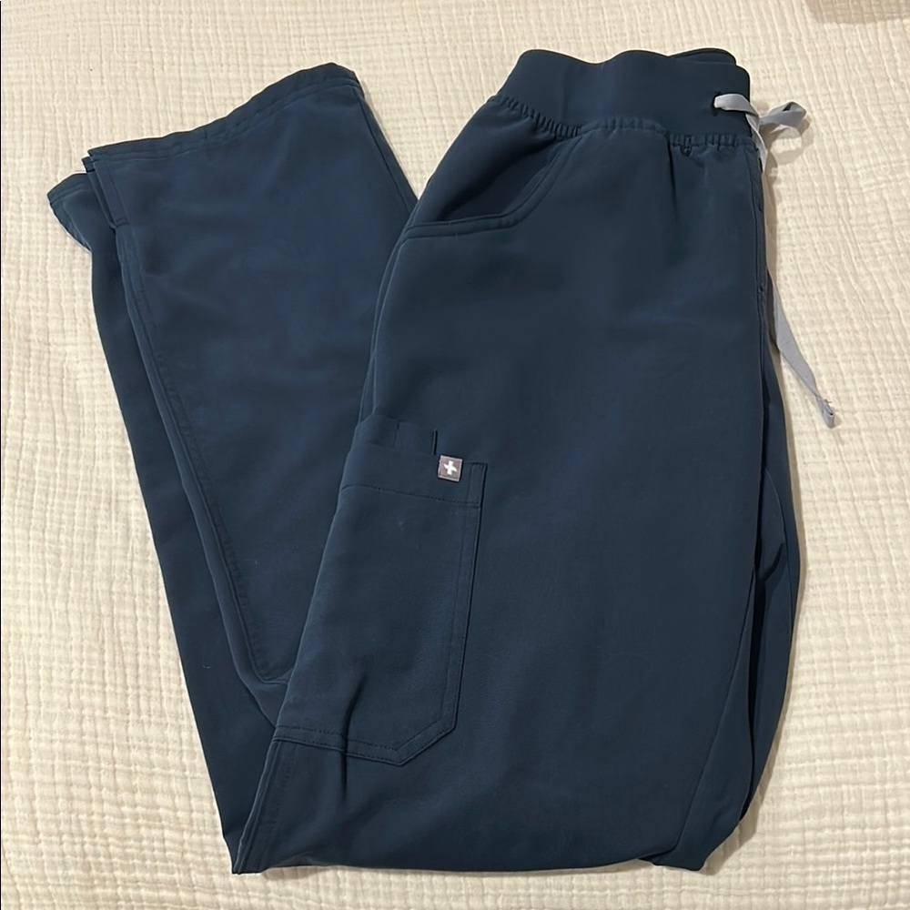 Figs Dark Harbor Kade Cargo Scrub Pants